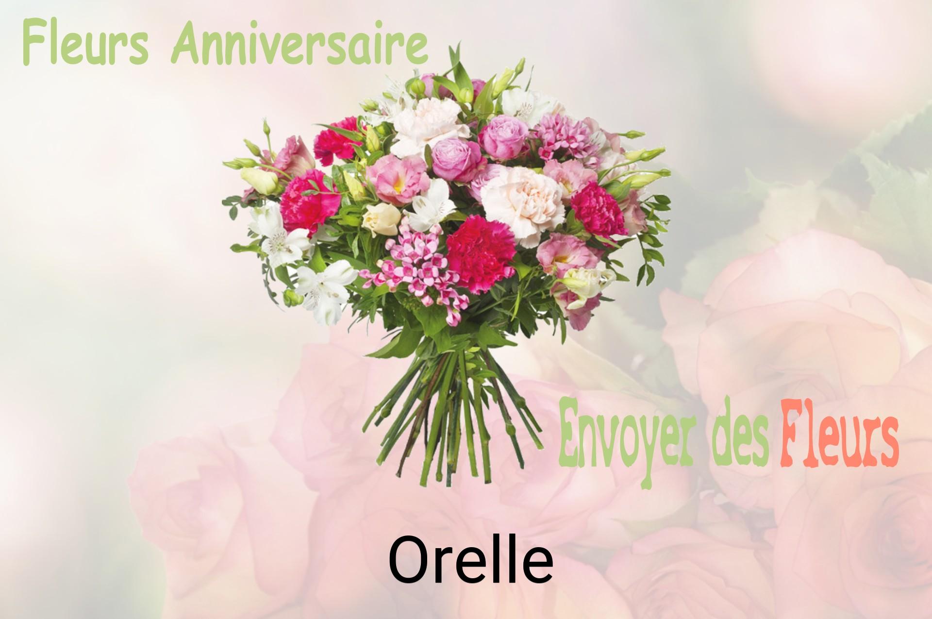 Bouquet de fleurs d’anniversaire livré à Orelle